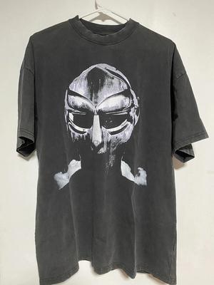 MF Doom Czarny bawełniany T-shirt z krótkim rękawem S-5XL Unisex