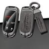Zinklegierung Leder Auto Smart Fernbedienung Schlüsselhülle Abdeckung Halter Schale Für Chrysler 200 300 300C Wrangler Auto Schlüsselanhänger Zubehör