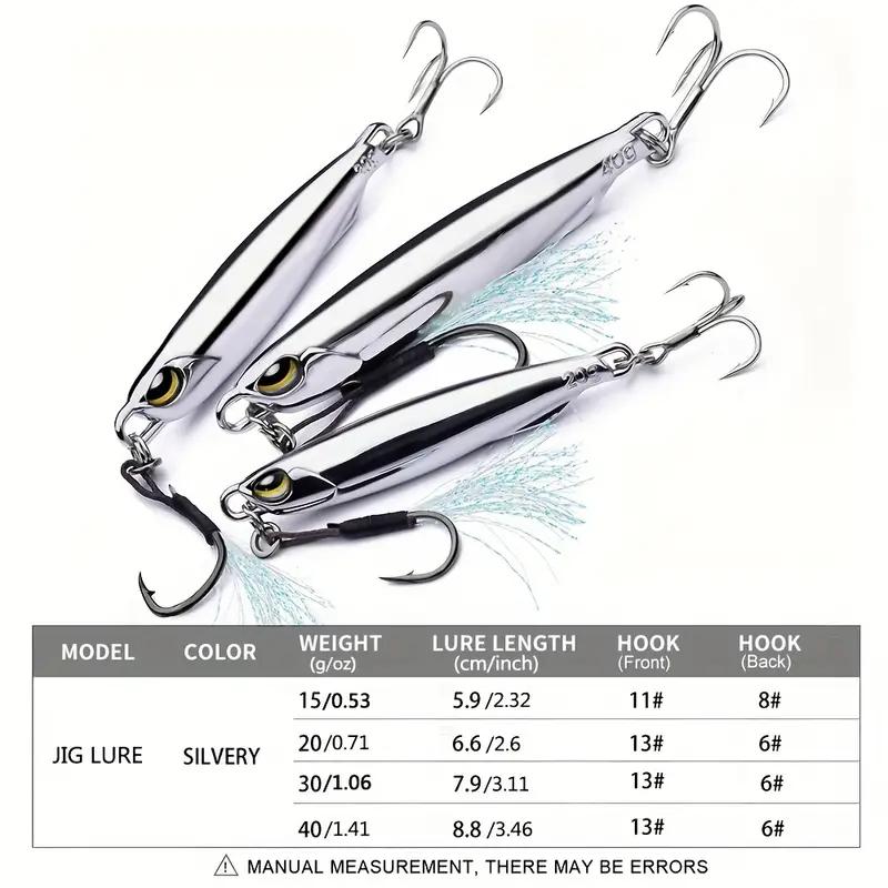 1Pc Metal Jig Fishing Lure DUO Trolling Hard Bait Cast Swimbait Hook Bass Fishing Bait Tackle Trout Jigging Lures Jigs Saltwater260319