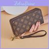 Capacity Double Large 2023 Womens Zipper Clutch Wallet With Letter Print