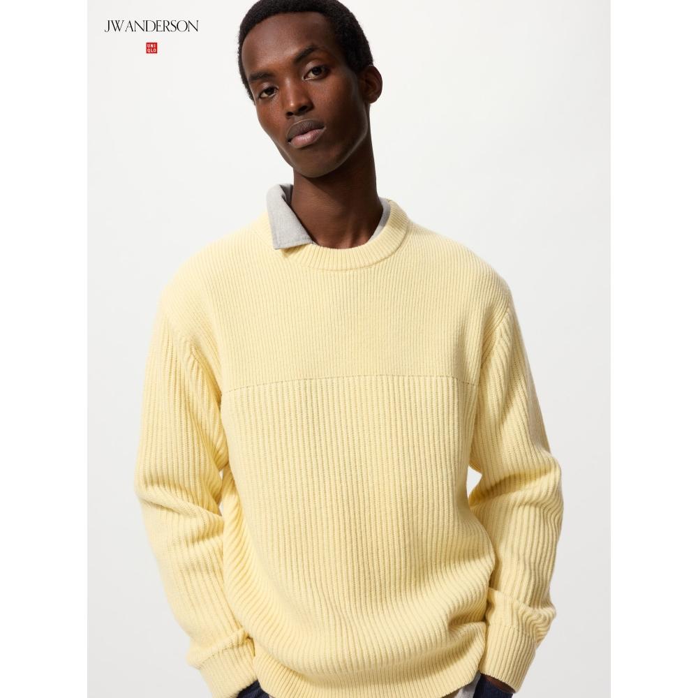 Uniqlo Ribbed Crewneck Sweater