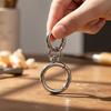 2/5/10Pcs Round Spring Snap Carabiner Clip O Rings Swivel Trigger Hook Metal Clasps Keychain For Handbag Lanyards Diy Crafts