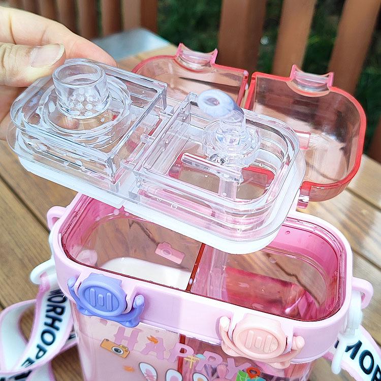 Double-Walled Cute Children's Water Cup - Portable, High-Value Travel Cup for Men & Women