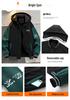 Men's Plus Size Trendy Loose Baseball Jacket - Spring/Autumn Hong Kong Style, Scruffy Cool Casual Outerwear for Couples