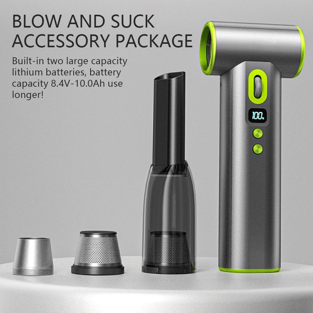 200000 RPM Turbo Blower Fan 4-in-1 Multi-Function Tool for Blowing Vacuuming Inflating Dusting Presale