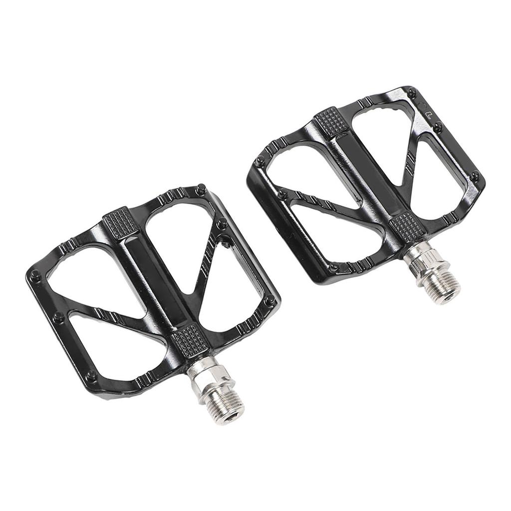 2 buc Pedale Bicicletă Aliaj Aluminiu cu Rulment Eliberare Rapidă Pedală Platformă Bicicletă pentru Biciclete de Șosea și Biciclete Montane