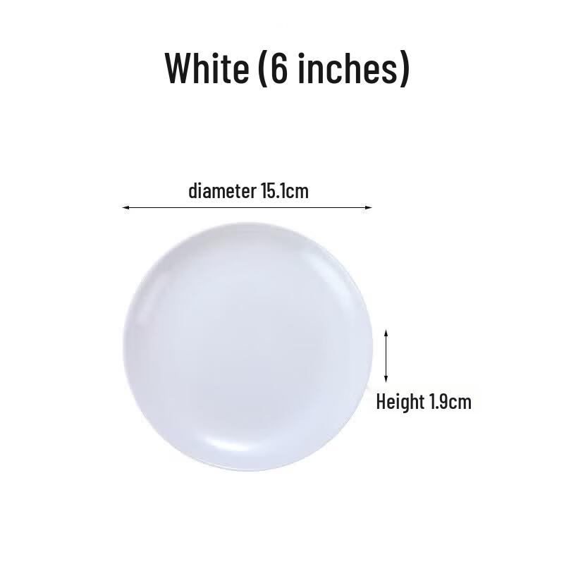 Thickened Melamine Dinner Plate Set