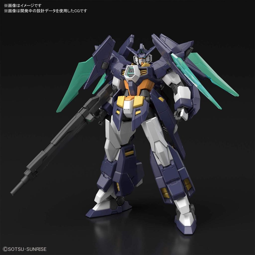 HGBD:R Gundam Build Divers Re:RISE Gundam TRYAGE Magnum 1/144 Scale Pre-Colored Plastic Model