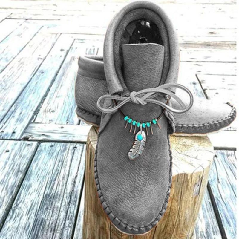 New large size women's shoes short snow boots autumn and winter new flat cotton boots Martin boots women's boots