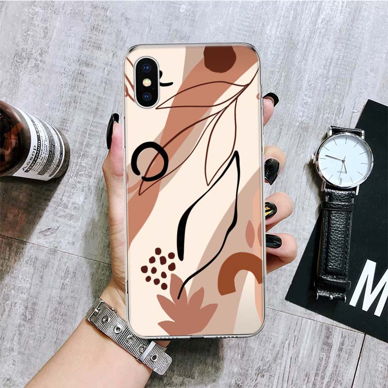 

Abstract Women Face Line Phone Case For iPhone 17 Air 16 15 Plus 11 14 Pro Max 13 Mini 12 7 8 + SE Pattern Art Customized Cover iPhone 15 Pro Max