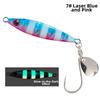 Spinner Blade Fishing Lure Set 60g 80g Weight Jigging Baits  Saltwater Fishing