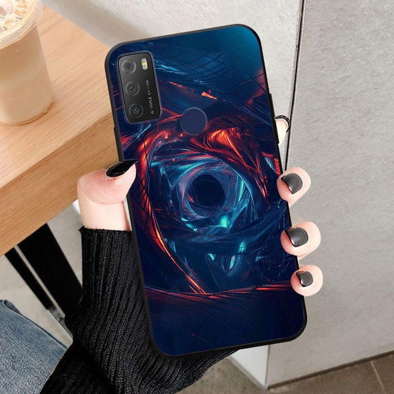 For Alcatel 1S 2021 Cases 6025H 6025D Wolf Lion Soft TPU Silicone Phone Cases For Alcatel 1 S 2021 Back Cover Bumper Funda Coque