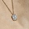 [14K/Moissanite] Lake Carat Necklace (0.5ct)