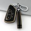 Funda para Llave Compatible con Volkswagen: Golf 8, ID.4 X, Crozz, Lamando L, ID.3, ID.6 Femenino, Talagon, Teramont X Hebilla de Carcasa.
