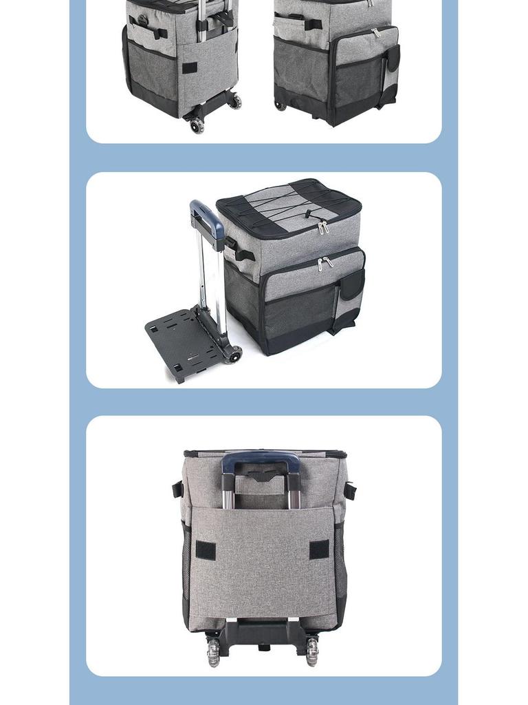 Large Capacity Wheeled Insulated Picnic Trolley Cooler