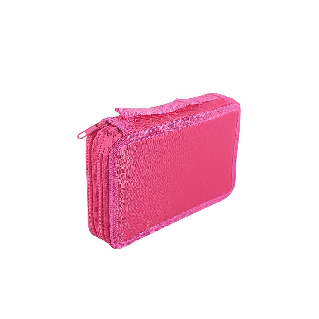 1 Piece 3-layer Handy Pencil Case, Stylish Large-capacity Student Pencil Case and Office Storage Bag, a Gift for a Friend