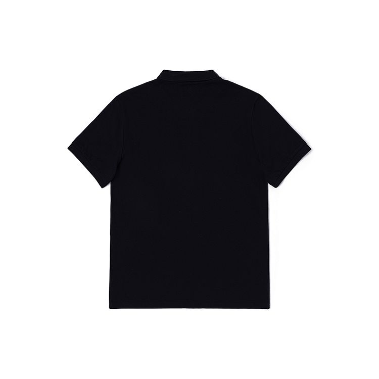 SS23 Brand Logo Solid Color Short Sleeve Polo Shirt Men Tops Black LMT005479202026K11000