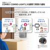 Panasonic Video Doorphone with Delivery Box COMBO Safe Response Fire Alarm Color LCD Exposed LED Wireless Color LCD VL-SWE310KLA Integration,