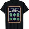 Diabetes 1. typu Den jako diabetik Vtipné tričko pro povědomí o T1D