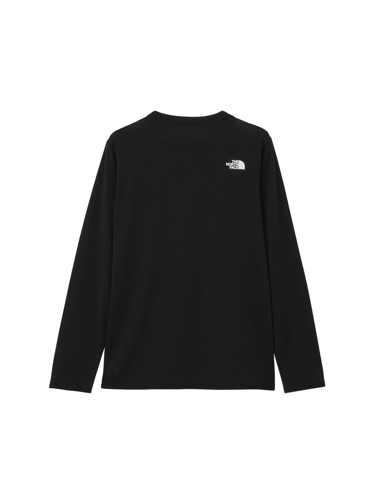 The North Face Hybrid GTD Melange Crew Long Sleeve Size L T-Shirt, Black,