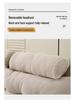 2025 New Large Soft Backrest Pillow: Double Bed, Neck, and Waist Support for Pregnancy and Sofa