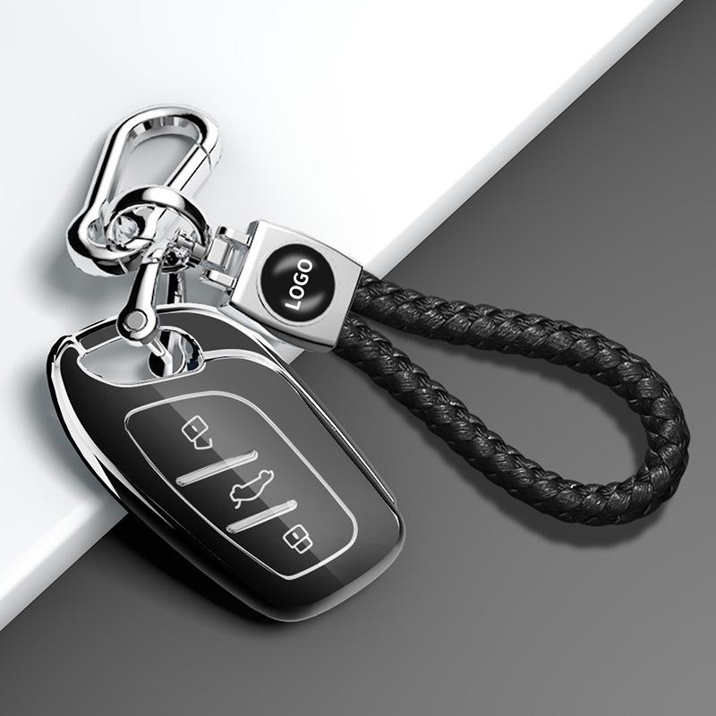 Compatible Key Case for MG 3/5/6, ZS, New Energy, HS, Rui Xing, and MG6 Pro - Third Generation Car Buckle Package