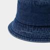 New Unisex Custom Logo Solid Washed Denim Fisherman Hat Retro Men Cotton Bucket Hats Outdoor Women Casual Wide Brim Panama Cap