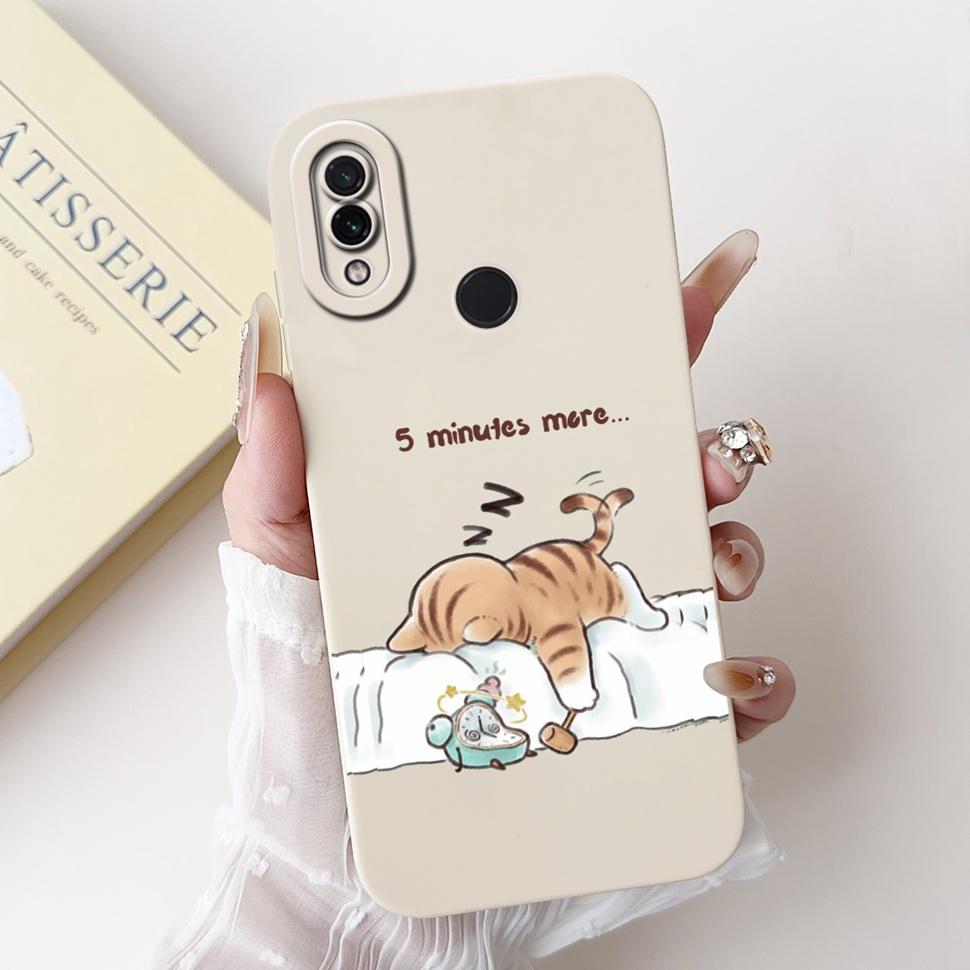 For Xiaomi Redmi Note 7 Case 2019 Lovely Cartoon Painting Back Cover Soft Slim Phone Case For Redmi Note 7 Note7 Bumper 6.3"