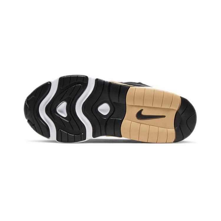 Nike Air Max 200 Mesh Air Cushion Abrasion Resistant Low Top Running Shoes Black Gold Children Aged 3 7 Years Old AT5628-003
