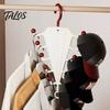 Talos V Shaped Double-Sided Closet Organizer, with 360° Rotating, Space Saving Multi-Layer Vertical Hanger, for Hats Bags Ties Scarves