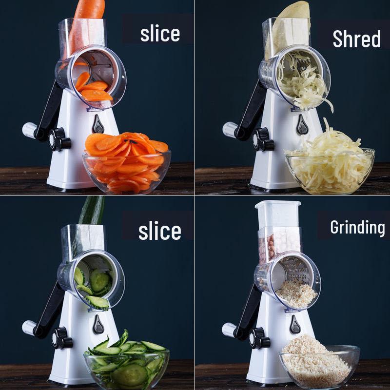 Multifunctional Vegetable Cutter and Slicer: Shredder, Grater, Grinder for Potatoes and More