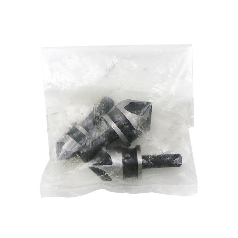 90° Carbon Steel Hex Shank 5-Flute Countersink Set (12/16/19mm) – 3-Piece Woodworking Chamfering Tool, Tax Included