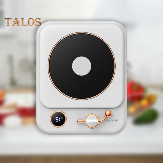 Scalda tazze da caffè elettrico Spegnimento automatico Display LED Sottobicchiere riscaldato USB Tre impostazioni di temperatura Sottobicchiere termostatico per tazze