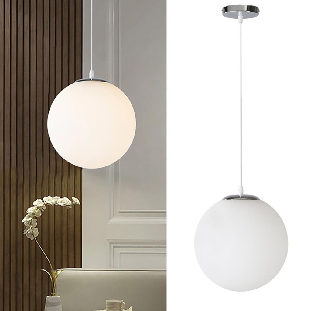 Single Head Spherical Glass Ball Chandelier, Creative And Personalized Restaurant, Clothing Store, Bar Counter, Aisle, Bubble Ball Chandelier