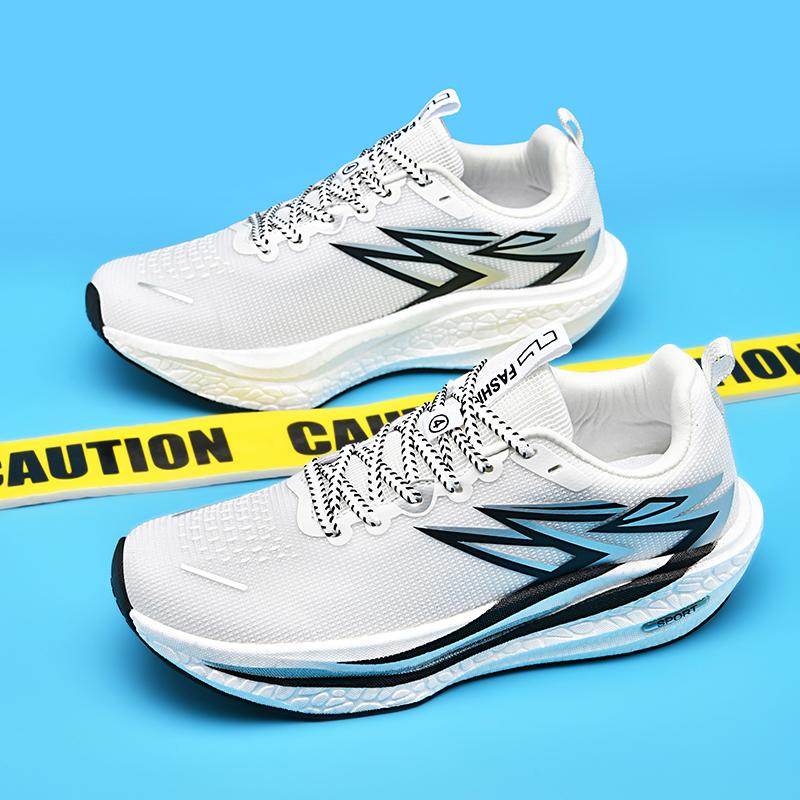 Running Sneakers Men Lightweight Breathable Non-Slip Wear-Resistant Soft Gym Jogging Shoes Comfort Marathon Sport Shoes for Man