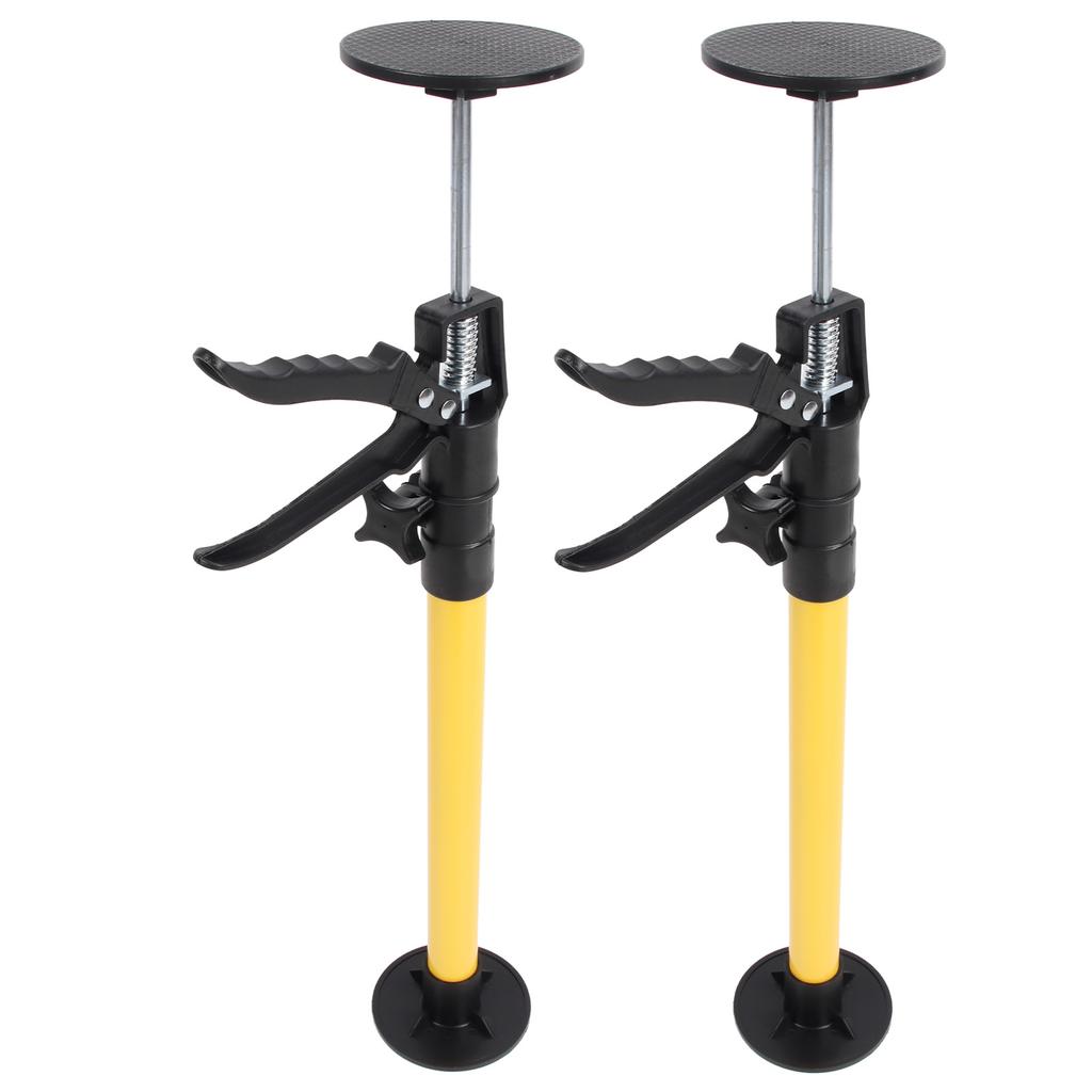2 Set Cabinet Support Rod 50‑115cm Adjustable 40kg Bearing Capacity Support Pole for Ceiling Installations