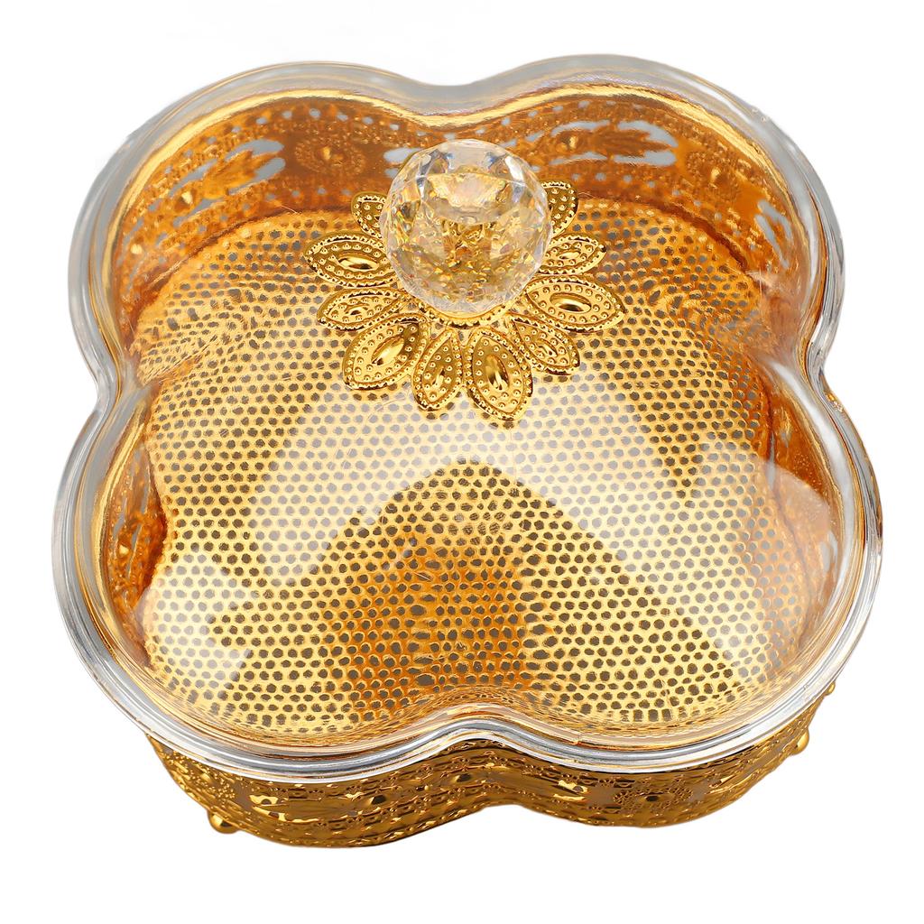 Decorative Jar Box Retro European Acrylic Small Jar for Jewelry Gift