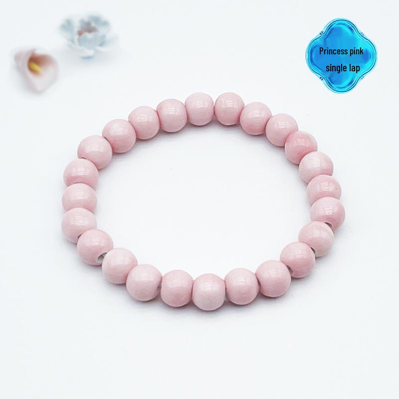 Jingdezhen Keramikarmband: Neuer chinesischer Stil handgefertigter Perlenring