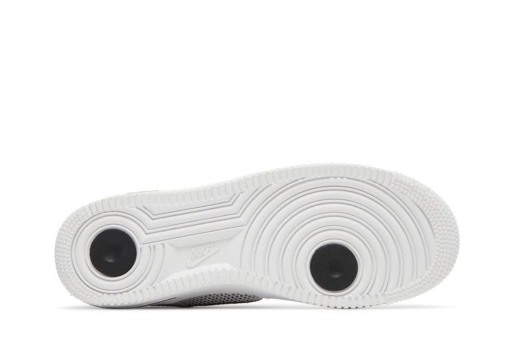 Kids' Sneakers Nike Air Force 1 Low Mesh Pocket White Black (GS) White/Black