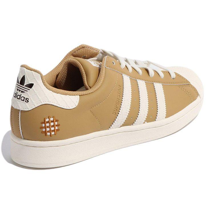 Adidas Originals Superstar Casual Low-Top Sneakers Unisex Sneakers Light-Brown HP7830