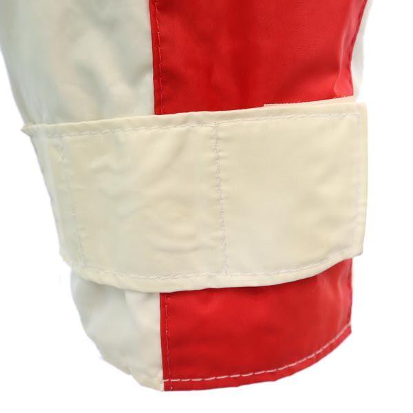 CANTERBURY OF NEW ZEALAND Rückenfleece Nylonjacke L Weiß Systemlogo Herren Gebraucht