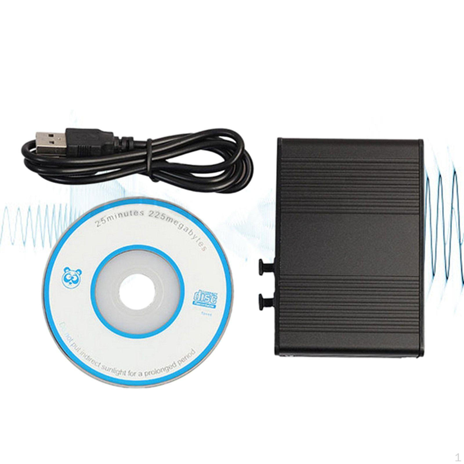 

Sound Card 4 2KHz 48KHz Stereo 5.1 Audio USB чорний