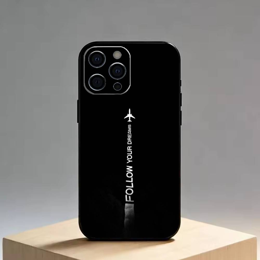 Travel-Inspired Airplane Route   Phone Case For iPhone 17,16,15,14,13,12,11 Plus,Pro Max,XS,Soft Silicone Black Cover