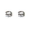 Niche Design Paved Zirconia Ear Cuff for Women - 2025 Trendy High-End Simple Sweet Earring