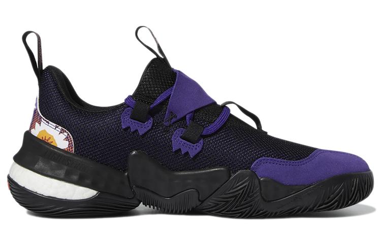 Trae Young 1 Adidas 'Black Team College Purple' GZ4627