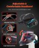 Welding Helmet Auto Darkening True Color, 100 X 80 Mm Welding Hood Solar-Powered, Welder Mask with 4 Arc Sensors, Wide Shade 4/5-9/9-13 for TIG MIG