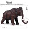 Children's Cognitive Wild Animal World: Elephant and Mammoth Figurine Set