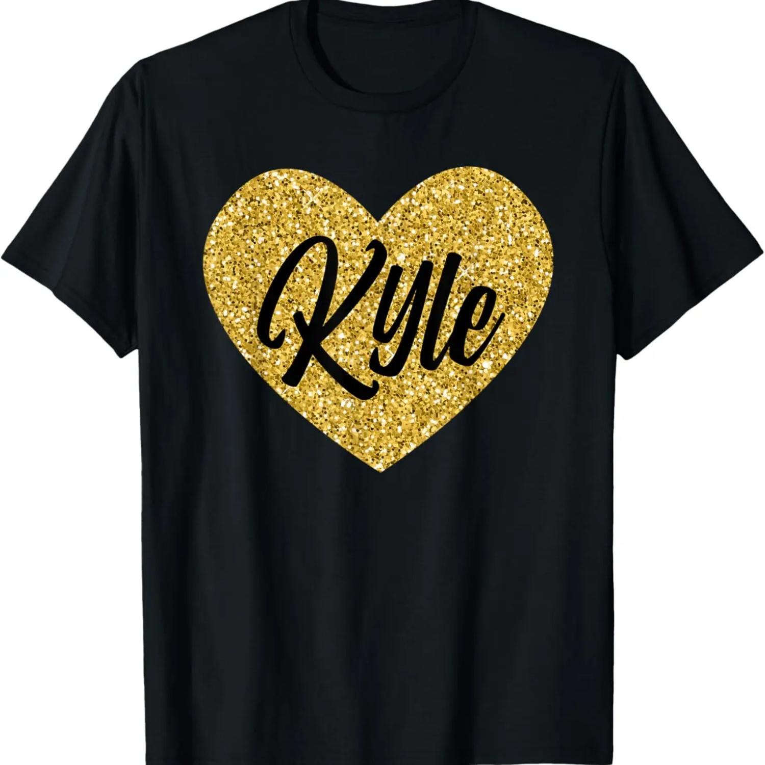 

I Love Kyle Cute Kyle Heart for Men Women Boys or Girls T-Shirt XXXXXL чорний