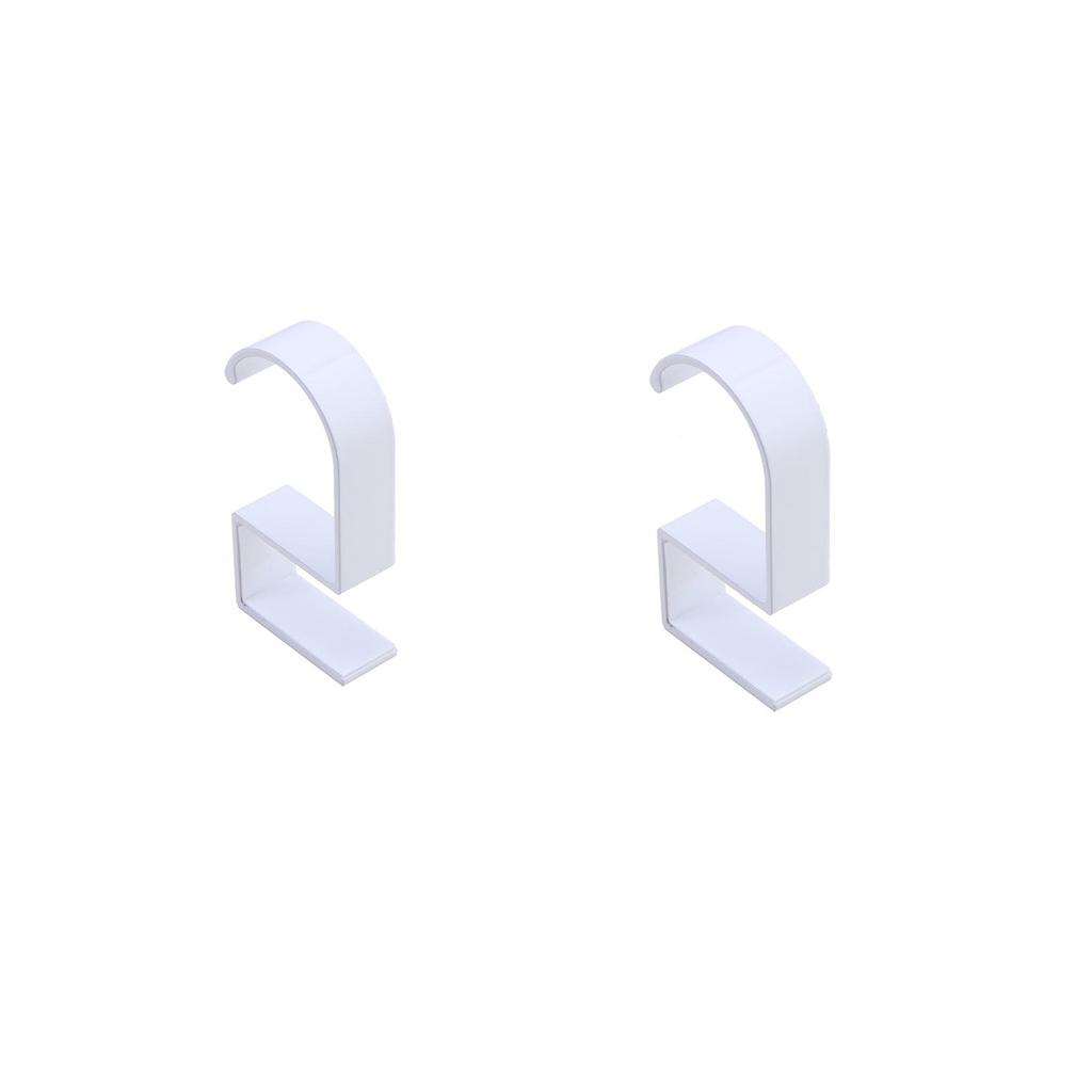 1PC/2Pcs Creative Headphone Stand Hanger Holder Portable Desk Mount Bag Hanger Organizer Under Desk Clamp Hook