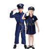 Dětský policistický kostým Halloween Cosplay Pro kluky Výkonnostní oblečení S XL